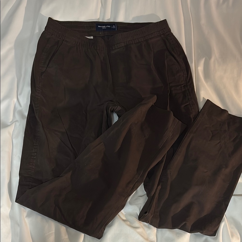 Abercrombie & Fitch Dark Brown Chinos